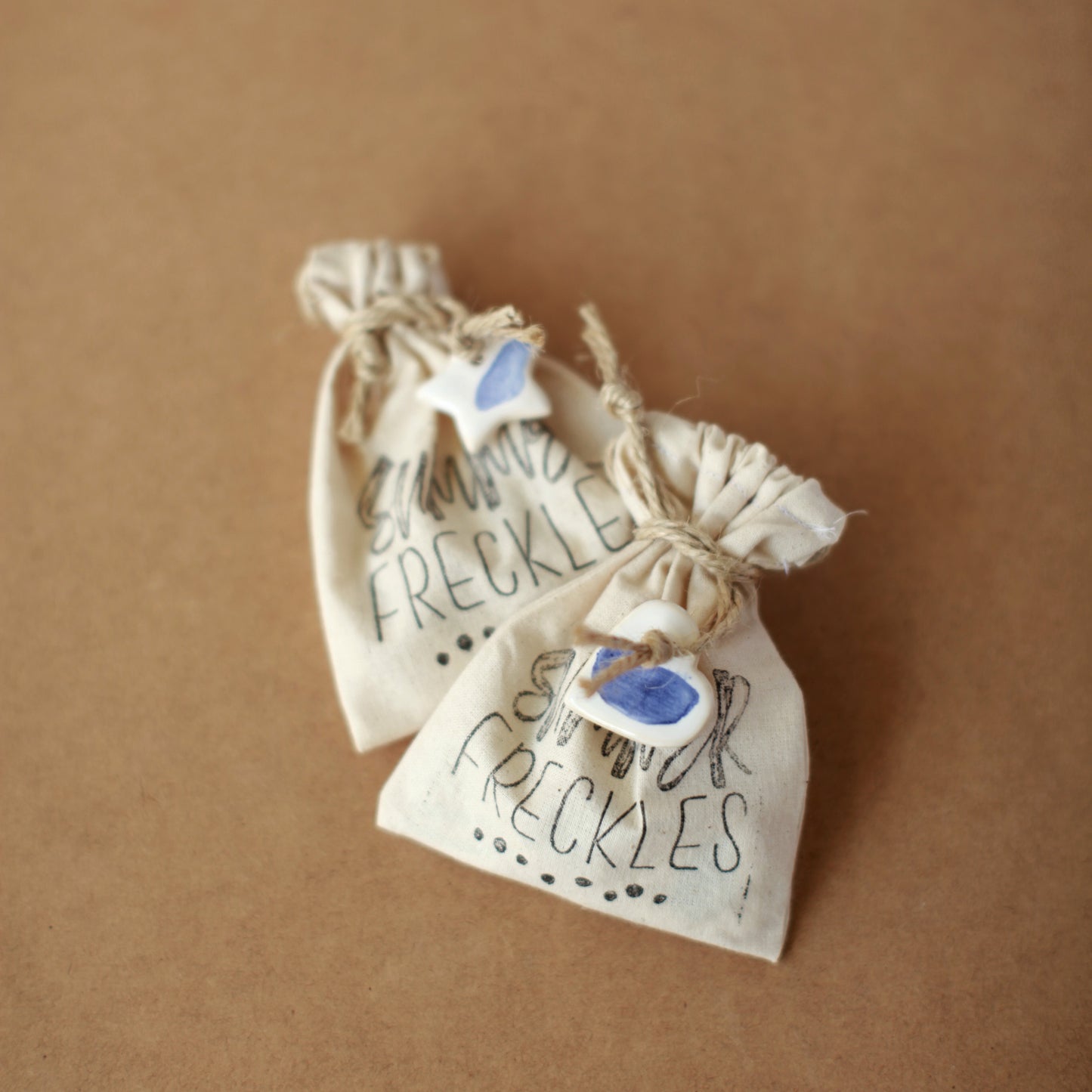 Blue and White Gift Tags - Set of 9
