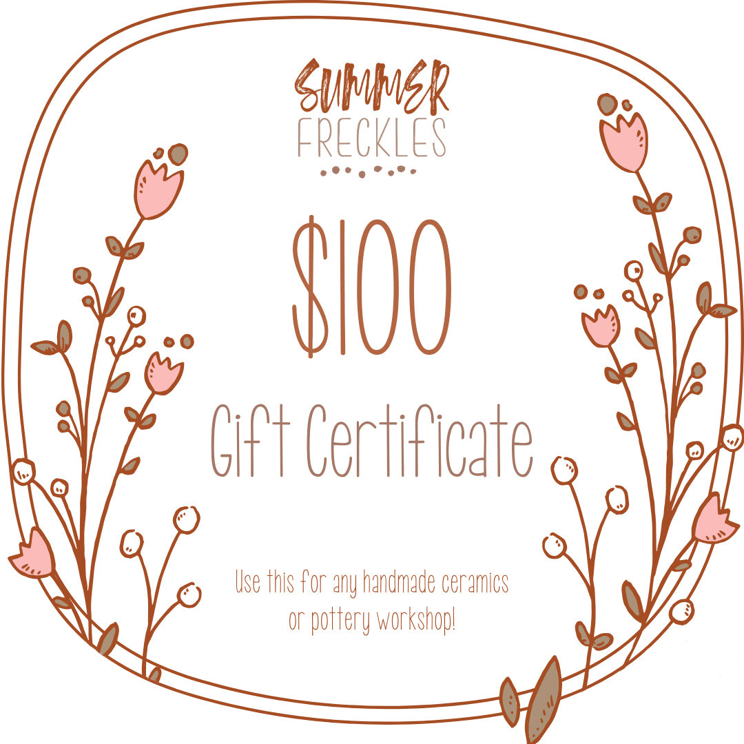Summer Freckles Gift Certificate $100 value