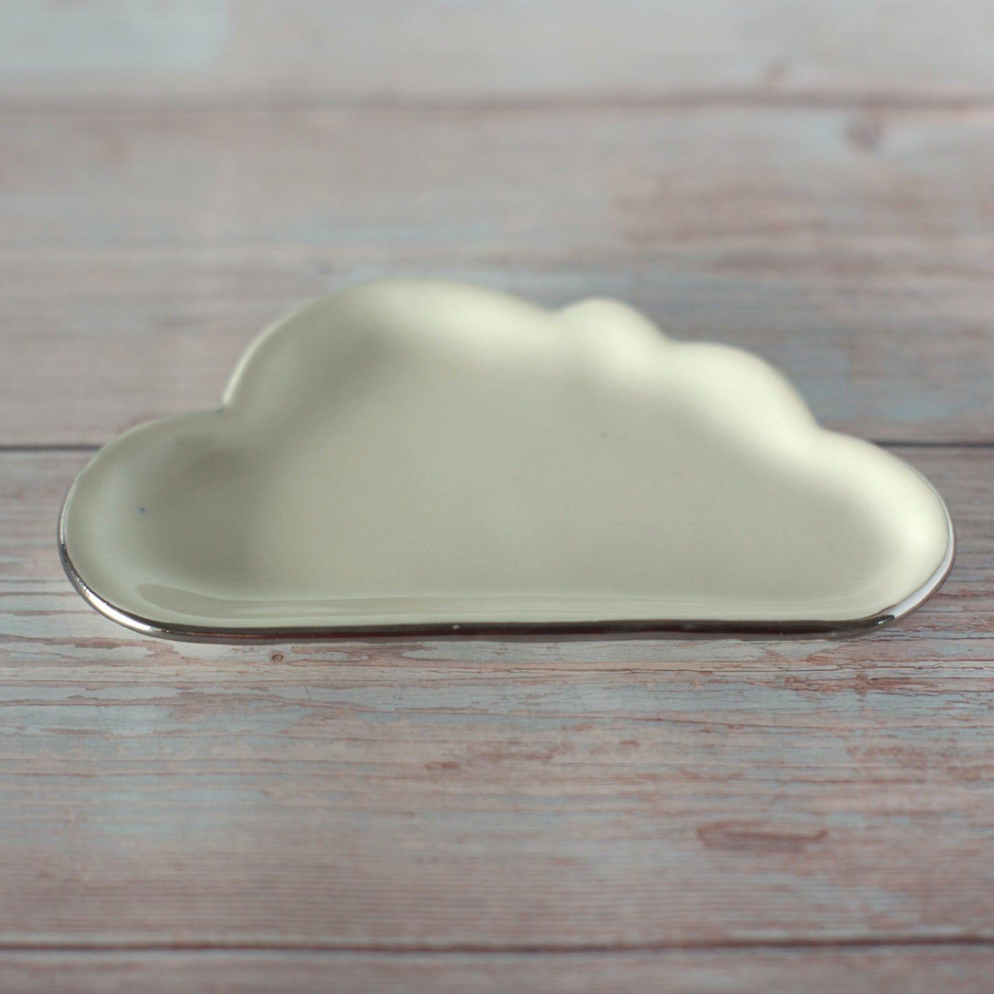 Cloud Dish with Silver Lining